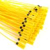 100pcs Plastic Security Seal Cable Tie with Number, 40cm Package Transportation Truck Label Cable Ties for Logistics Warehouse Shipping view 4