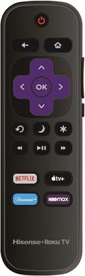 2024 OEM Replacement Remote Control Compatible with All Hisense Smart 4K roku Ultra HDTV Not for roku Box Stick (Netflix/Apple TV+ / Paramount+/ HBO Max)