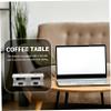 Holibanna 3pcs Under Desk Laptop Holder Stand for Space Saving Portable Bracket for Home Office Use Laptops view 2