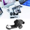 Microscope Focused Bracket ABS for 50mm Diameter Microscope Lens,Stable Bracket, Improve Working Efficiency with Exquisite Workmanship for Better Observing view 2