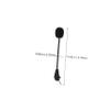 DECHOUS Lecture Audio Speaker Microphone Computer Headphone Microphone Sturdy USB Mic for Gamer Headphones Gaming Headset Play Design for Live Streaming view 2