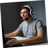 DECHOUS Lecture Audio Speaker Microphone Computer Headphone Microphone Sturdy USB Mic for Gamer Headphones Gaming Headset Play Design for Live Streaming view 3