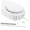 BATHVEVE Portable Eyelash Extension Fan Usb Rechargeable Cooling Blower for Lash Grafting Travel-friendly Dryer for Clients Comfort view 3