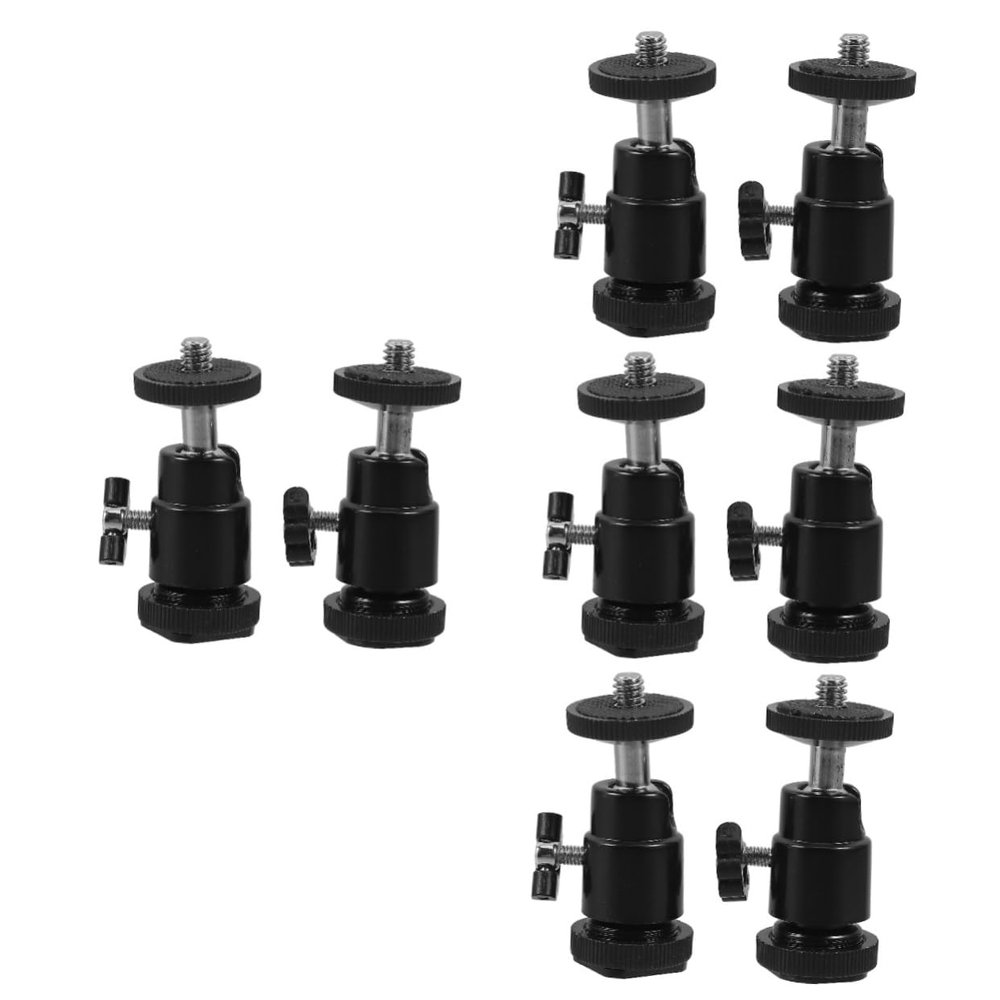 POPETPOP 8pcs Tripod Mount Rotating Adapter for Cameras and Projectors Lightweight and Design for Versatile Positioning