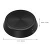 Angoily 1pc Omnidirectional USB Microphone Pickup for Live Streaming Video Conferencing Recording Intelligent Noise Reduction High-Definition Sound Quality Black view 3