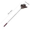 Telescoping Plume Duster with Long Handle for Office Cleaning view 2