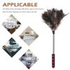 Telescoping Plume Duster with Long Handle for Office Cleaning view 3