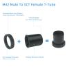 Telescope Camera Adapter T2 Mount Lens for Mirrorless FX Camera - Interface - Aluminum Alloy - Easy Install view 2