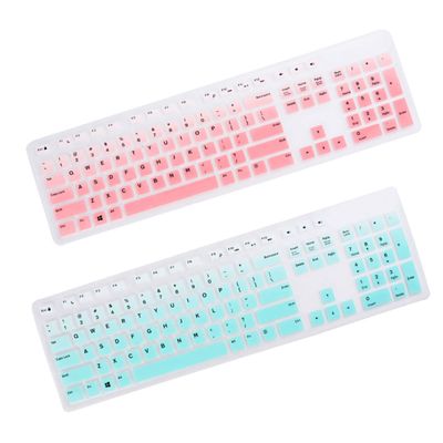 DOITOOL 2pcs Flexible Keyboard Cover Silicone Keyboard Protector for Kbp Office Skin