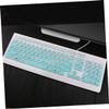 DOITOOL 2pcs Flexible Keyboard Cover Silicone Keyboard Protector for Kbp Office Skin view 4