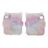 Mbeysaq Fuji Mini 12 Protective Case with Detachable Strap & Photo - Clear PC Shell for Instant Camera (Dream Color) view 2