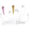 SUPVOX 2pcs Miniature Microphone Portable Mic for Home Karaoke Recording Microphone for Phone view 1