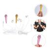 SUPVOX 2pcs Miniature Microphone Portable Mic for Home Karaoke Recording Microphone for Phone view 4