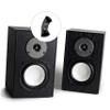 MOLUCKFU 2pcs Speaker Port Tube Replacement Home Car Audio Speaker Air Ports Sound Guide Parts view 2