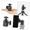TEHAUX Tripod Head for Camera Aluminum Alloy 360 Rotation Projector Tripod Adapter Light Stand Mount view 3