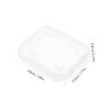 TEHAUX 20pcs Transparent Memory Card Holder Case Lightweight Storage for Memory Cards and More Protects Against Dirt and Water for Travel and Organization view 2