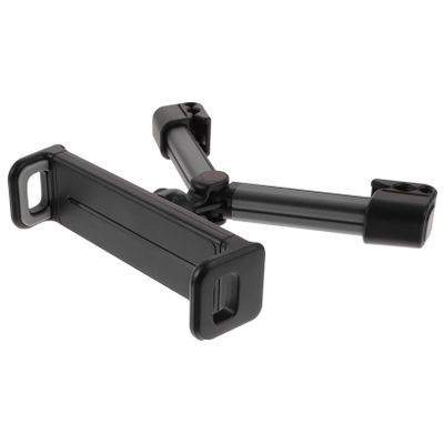TEHAUX Headrest Tablet Holder for Car Adjustable Rotation Mount Stand for Tablets and Phones Back Seat Strong Grip and Multi-Angle Viewing