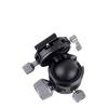 44mm Ball Head Camera Tripod Monopod Mounting Adapter Quick Release Plate Aluminum Alloy Load Bearing 25kg view 3