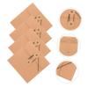 HOMSFOU 10pcs Envelope Kraft Cd Dvd Storage Holder Cd Cases Dvd Sleeves Kraft Paper Envelopes Organize Protect view 4