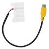 TEHAUX 3pcs Backup Camera Harness Input Reverse Camera Wire Harness DIY Friendly view 4