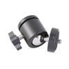 Happyyami 360 Mini Tripod Head 1/4'' Threaded Ball Head for Camera Compact and Lightweight Gimbal for Camcorder view 1