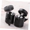 Happyyami 360 Mini Tripod Head 1/4'' Threaded Ball Head for Camera Compact and Lightweight Gimbal for Camcorder view 2
