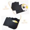 DOITOOL 100pcs Cd Packaging Sleeves Cd Dvd Kraft Paper Envelopes Cardboard Collection Display view 3