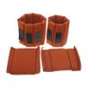 Mipcase 4pcs Camera Bag Inserts Dividers Padded Camera Pouch Bag Compartment Brown view 1