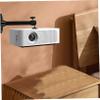 TEHAUX 360-degree Rotatable Projector Mount Ceiling/Wall/Desktop Projector Stand Supply Mount view 4