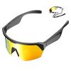 Grofulor Smart Bluetooth Glasses for Men & Women, Polarized Sunglasses with Open Ear Bluetooth Speaker & Built-in Mic, UV Protection Sports Glasses for Cycling, Running, Outdoor Activities view 1