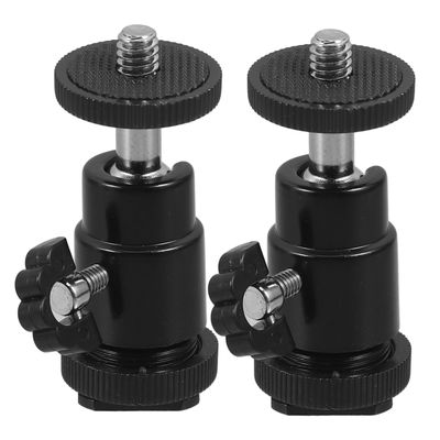 Mipcase 2pcs Aluminium Alloy Tripod Adapter for Camera and Projectors Mounting for Steady Support and Secure Placement
