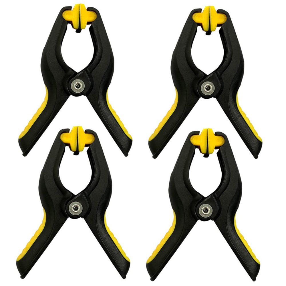 Angoily Mobile Phone Fixing Clips 4pcs Screen Clamps for Repair Kit Sturdy Firm Pressure-holding Spring Ips Display Screen Clamp