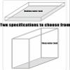 LGEOELIAS Acrylic Water Tank Transparent Underwater Suspension Shooting Deep and Shallow Water Tank, 6mm/0.24in Thick Photography Props Fish Tank Water Tank Tray view 4