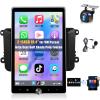 10.4inch Radio for VW Volkswagen Seat Golf Passat Jetta Beetle Tiguan Touran EOS[2+64G] Wireless CarPlay Car Stereo,Android Auto Touchscreen,Android,EQ DSP,Bluetooth5.0,GPS,FM,WiFi,50UI+Backup Camera view 1