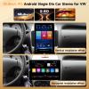 10.4inch Radio for VW Volkswagen Seat Golf Passat Jetta Beetle Tiguan Touran EOS[2+64G] Wireless CarPlay Car Stereo,Android Auto Touchscreen,Android,EQ DSP,Bluetooth5.0,GPS,FM,WiFi,50UI+Backup Camera view 3