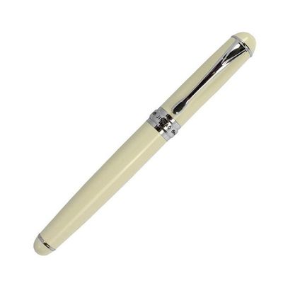 ZEZEFUFU Metal Fountain Pen Fine Nib 0.5MM Ink Pen Writing Office Birthday Gift Accessory