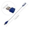 DOITOOL 2pcs Practical Laptop Computer USB Reading Lamps for Dorm Portable Laptop view 2