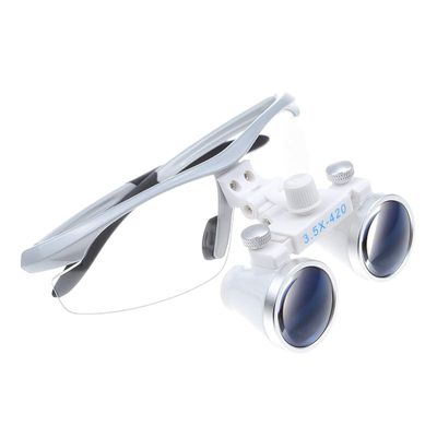 GFAZXDS 3.5X Binocular Loupes 420mm Working Distance Glasses