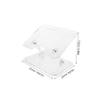 ARTIBETTER Desk Laptop Riser Locking Tablet Holder Acrylic Bookshelf Cooling Bracket Design view 2