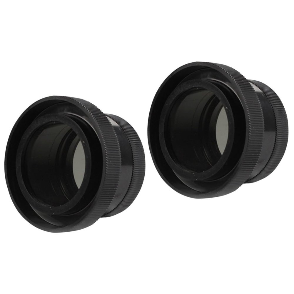 PRETYZOOM 2 Pcs Physical Polarizer for Light Analysis Optics Lab Tool Educational Device