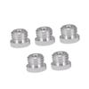 DOITOOL 5pcs 1/4 Female to 5/8 Male Tripod Mic Stand Adapter for Camera Aluminum Alloy Screw Thread Adapter Compatible Microphone Stands and Tripods view 1