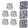 DOITOOL 5pcs 1/4 Female to 5/8 Male Tripod Mic Stand Adapter for Camera Aluminum Alloy Screw Thread Adapter Compatible Microphone Stands and Tripods view 3