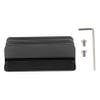 Happyyami Desktop Laptop Stand Aluminum Alloy Vertical Holder for Space-Saving Desk Organization Compatible Laptops and Notebooks Non-Skid Base for Stability view 1