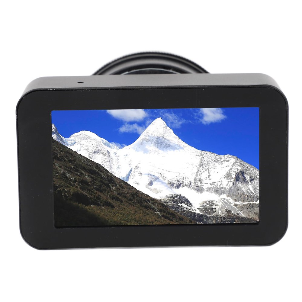 Telescope Electronic Eyepiece 4K HD with 3 Inch Color Display Screen Astronomical Telescope Electronic Eyepiece for 22mm to 46mm Optical Telescopes Microscopes Aluminium Alloy