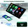 4Core+64G Car Radio for Chevy Silverado GMC Yukon Tahoe Suburban 2007-2013 Stereo Upgrade with DSP Wireless Carplay/Android Auto, Sellrich 9" IPS Touch Screen Radio Bluetooth FM/RDS SWC Backup Camera view 3