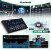 4Core+64G Car Radio for Chevy Silverado GMC Yukon Tahoe Suburban 2007-2013 Stereo Upgrade with DSP Wireless Carplay/Android Auto, Sellrich 9" IPS Touch Screen Radio Bluetooth FM/RDS SWC Backup Camera view 4
