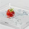 LGEOELIAS Acrylic Shallow Water Tank Transparent Water Tank, Underwater Shooting Props Food and Cosmetics Shooting Tray, 4.5MM/0.17IN Thickness Display Box view 1