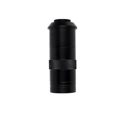 JOEBO Microscope Kit Microscope Lens Zoom C Mount Lens for HDMI VGA USB Digital Microscope Camera, Adjustable Magnification 130X 150X 180X 42/50mm Microscope Lens Adapters(1-130X)