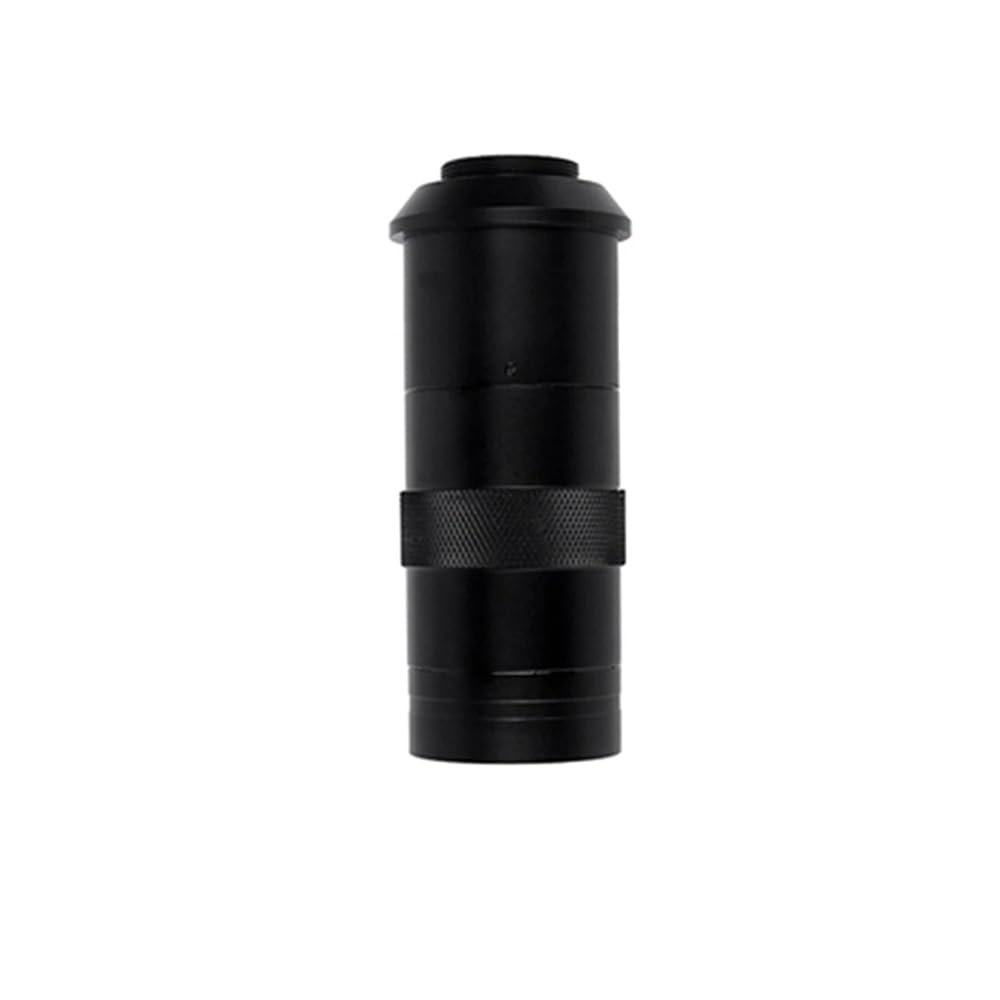 JOEBO Microscope Kit Microscope Lens Zoom C Mount Lens for HDMI VGA USB Digital Microscope Camera, Adjustable Magnification 130X 150X 180X 42/50mm Microscope Lens Adapters(1-130X)