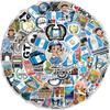 100pcs Guatemala Stickers Waterproof Decals for Water Bottles Laptop Luggage Computer Scrapbooking Teens Adults Girls Funny Party Birthday Decorations view 1